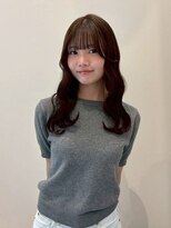 グラッド(glad)&nbsp;ゆる可愛シースルーバング×柔らかウェーブ