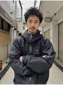 メンズカット/ニュアンスパーマ
