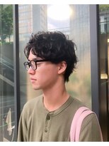 イワイナゴヤ(i i -IWAI NAGOYA-)&nbsp;癖毛風パーマショートスタイル【金子】