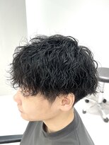 スイ 松戸(SUI)&nbsp;ショートマッシュ×ツイストスパイラル【松戸/メンズ】