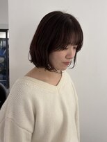 スペシウムバイアンバースデー(spacium by UNBIRTHDAY)&nbsp;暖色×ボブヘア