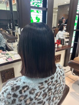 クリック 鎌取店 ぱつっとボブ