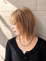イートンクロップガーデン(Eton Crop Garden)&nbsp;透け感ベージュのぷつっとボブ