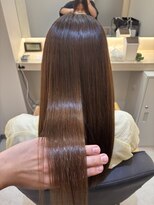 アリアツイン バイ エクラート 池袋西口店(ARiA TWiN by ECLART)&nbsp;オベリクストリートメント　ブラウンカラー