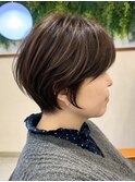 顔型別ヘアスタイル/似合わせ診断/ショートボブ/小顔