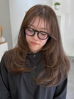ワク 西尾店(waku) ミルクティーベージュダブルカラーケアブリーチインナーカラー