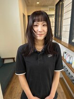 ヘアーアンドリラックス アミエ(hair&relax amie) 【小顔見えを叶える】ハッシュカット