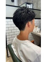 アルフレッド 瑞穂店(alfRed)&nbsp;襟足すっきりトップで遊ぶ清潔感メンズショート/名古屋市瑞穂区