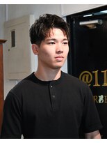 ワンワンオー バーバーショップ 博多店(@110 BARBER SHOP)&nbsp;ツーブロックショートカルマヘアスリックバックジェットフェード