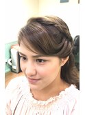 パーティヘアセット