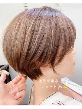 ヘアステージアミカル 横顔美人ショート♪