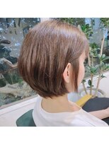 ミューズジャルダン(MUSE jardin)&nbsp;グレージュ×ショートボブ