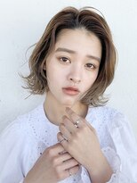 アイティー バイ アルバム 浦和店(IT by ALBUM)&nbsp;ゆる波ウェーブ_ココアブラウンフリンジウェーブ_37443