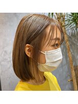 キー ヘアーアンドビューティーサロン(Kii hair&beauty salon)&nbsp;切りっぱなしボブ