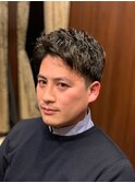 アップバンクパーマスタイル