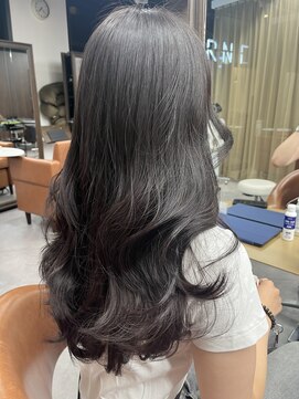 ソワンドブレスセルン 心斎橋(soin de brace cerne) 韓国風レイヤーカット×ダークブラウン×心斎橋