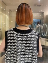 マイル 渋谷(mile)&nbsp;大人ボブ×インナーカラー