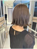 【坂本拓麻】透明感ベージュ/大人かわいい外ハネボブ/小顔ライン