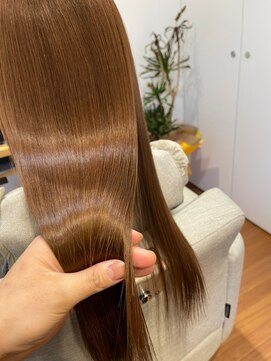 アニュー 北浦和店(ANEW) 《髪質改善》明るめカラー×髪質改善トリートメント