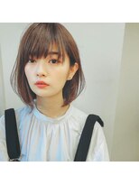 ジジ 代々木(Gigi)&nbsp;[代々木]ナチュラルピンクスイートAラインの甘辛ショートボブ