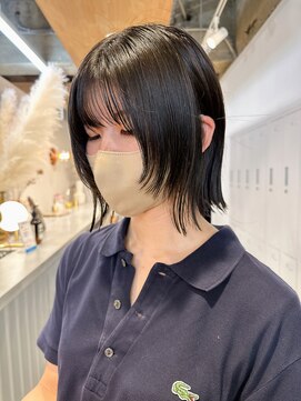 エイト 横浜店(EIGHT) 顔周り隠れる派手すぎない低めの顔周りレイヤー