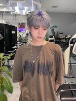 リッチ(RITZY)&nbsp;【RITZY】ルーツカラー☆シルバーカラー☆ブルーヘアー