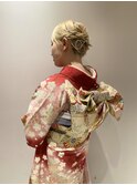振袖着付け