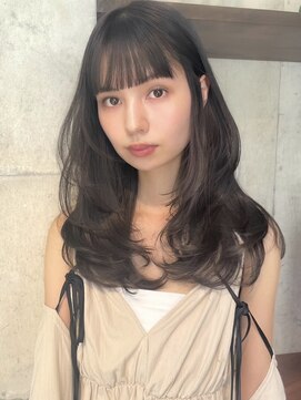 サイン 渋谷(SIGN) レイヤーカットイヤリングカラーインナーカラーケアブリーチ