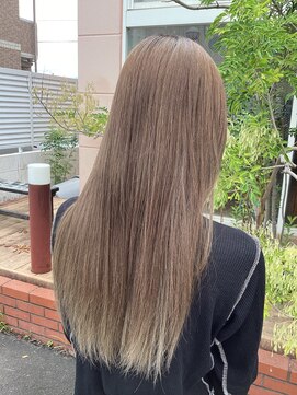 ウェーヴ アズシュガー 浜松佐藤店(wave as sugar) グレージュカラー