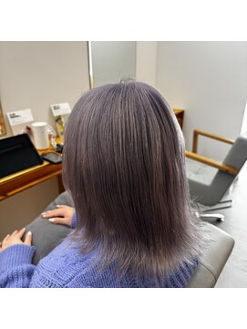 シーアンド(c&) ブリーチカラー×ラベンダーベージュ