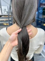 ヘアー アイス 御器所本店(HAIR ICI) 透明感♪髪質改善カラー小顔艶感オリーブブラウン