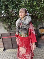 アクアマリン8810 ハチハチイチゼロ(AQUA MARINE 8810)&nbsp;美髪/切りっぱなしボブ/ピンクブラウン/エアリーロング/北習志野