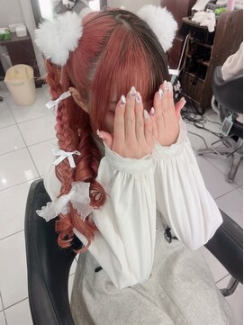 スパイア(SPIRE) 編みたらしハーフツイン