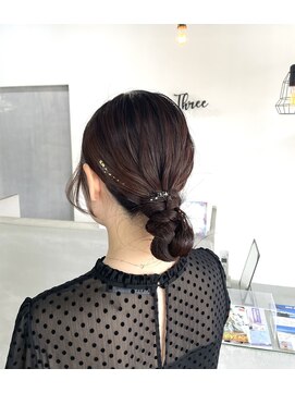 スリー(Three) 【Three萩原/大分/miya】結婚式お呼ばれスタイル