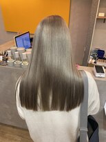 ブロッサム 東中野店 ことりベージュミルクティーベージュシースルーカラー大人可愛い