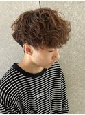 メンズパーマメンズカラー波巻きスパイラルパーマツイストパーマ