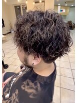 ディータ(Dita)&nbsp;大人波打ちツイスパセンターパート大宮メンズカットパーマ美容室