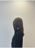 グレージュセミロング♪