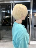 ハンサムショート/大人ショート/抜きっぱなしハイトーン