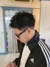 【45日以内の予約限定】メンズ似合わせカット+眉毛カット+ナノバブルケア