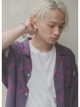 レジュアル(RESSUAL) かき上げヘア　ニュアンスマッシュ　サイドパート　ビジネス