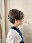 お祭りヘアセット