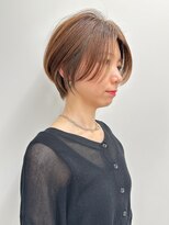 エアー 横浜(AIR) 【寺本】30代40代50代絶壁解消前髪あり小顔前下がりショートボブ