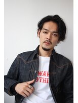 ツーダブル 豊中店(WW..)&nbsp;ツイストスパイラルパーマ波巻きスパイラル刈り上げマッシュ