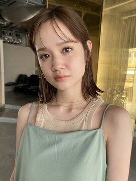 スクリーン(SCREEN) ホワイトグレージュ/デジタルパーマ/チェリーブラウン/三宮/元町