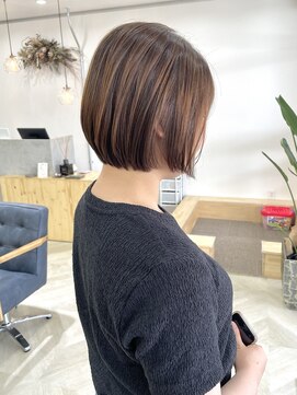 ラフ(laugh) 髪質改善×ショートボブ