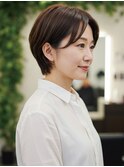 30-40代にオススメ★タイトな大人ショート