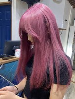 ロア 福岡天神本店(LORE)&nbsp;ダブルカラーミルクティーベージュカラーケアブリーチ韓国ボブ