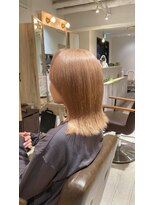 モードケイズ 調布店(MODE K's)&nbsp;ダブルカラー_韓国顔周りブリーチ調布レイヤーカット