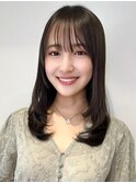 山村/ストカール/縮毛矯正ワンカールパーマ/ミディアムレイヤー